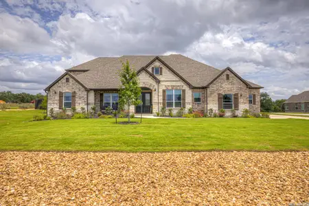 New construction Single-Family house 10696 Chestnut Warbler, New Braunfels, TX 78132 plan Cobe - image