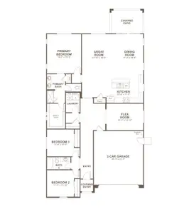 New construction Single-Family house 8325 N 53Rd Dr, Glendale, AZ 85302 plan Agate - image 3