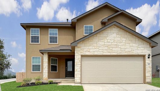 New construction Single-Family house 151 Squacco Heron, San Antonio, TX 78253 plan The Walsh - image