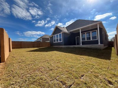 New construction Single-Family house 144 Rita Blanca Bnd, Cedar Creek, TX 78602 Waterville Homeplan- photo 37 37