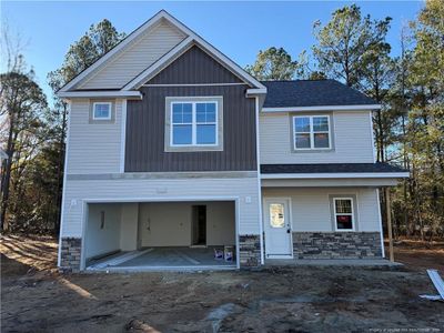 New construction Single-Family house 3806 Hatteras Dr, Eastover, NC 28312 - image