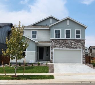 New construction Single-Family house 9983 Worchester St, Commerce City, CO 80022 plan 4036 - image