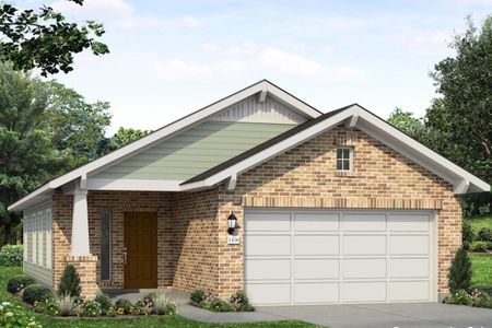 New construction Single-Family house 20942 Carob Tree Ln, Tomball, TX 77377 plan Sorella 1450 - image