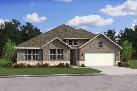 New construction Single-Family house 3003 Troubadour Dr, Crosby, TX 77532 plan Barcelona - image