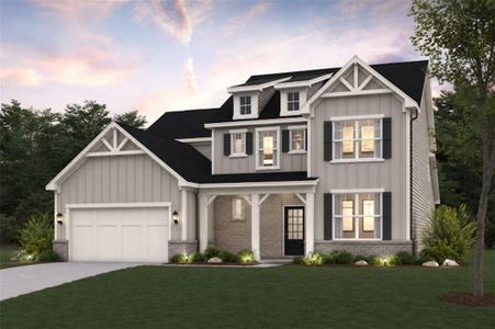 New construction Single-Family house 412 Province Ct, Canton, GA 30115 plan Hazel - image