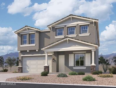 New construction Single-Family house 22884 E Lords Way, Queen Creek, AZ 85142 Daisy Homeplan- photo 1 1