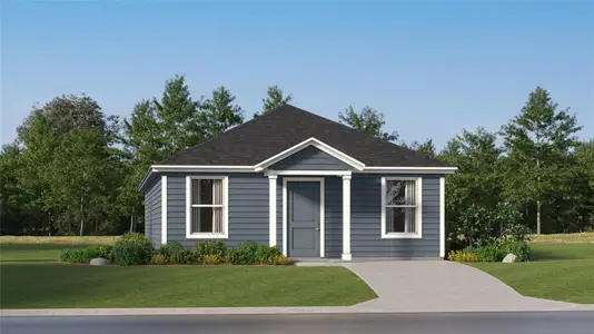 New construction Single-Family house 108 Evening Glow Dr, Hutto, TX 78634 plan Timms - image