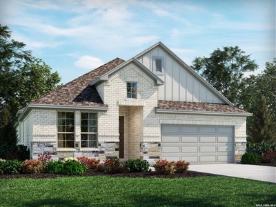 New construction Single-Family house 10414 Tiger Shark Ave, Boerne, TX 78006 plan The Holly (4004) - image