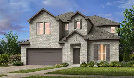 New construction Single-Family house 325 Horsemint Ln, Georgetown, TX 78633 plan Bordeaux - image
