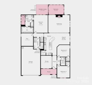 Structural options added include; Fireplace, loft with suite and game room, extended shower at primary bath, sunroom, and metal roof.