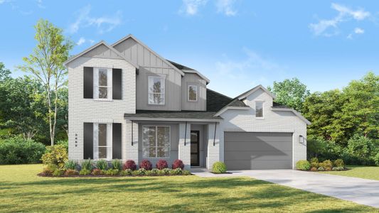 New construction Single-Family house 511 Tricia Ct, Liberty Hill, TX 78642 plan Foxleigh - image