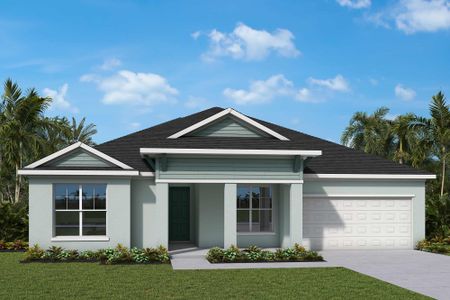 New construction Single-Family house 7733 Marina Bay Cv, Palmetto, FL 34221 plan The Gilbert - image