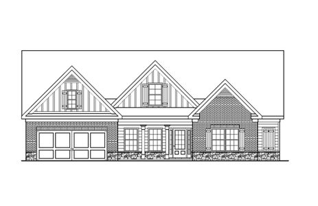 New construction Single-Family house 815 New Hope Church Rd, Monroe, GA 30656 plan (GA)The Emerson Ranch | Front Entry - image 3