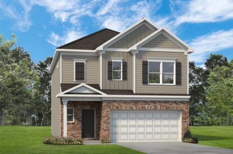 New construction Single-Family house 1265 Elowen Dr, Austell, GA 30168 Braselton II- photo 0