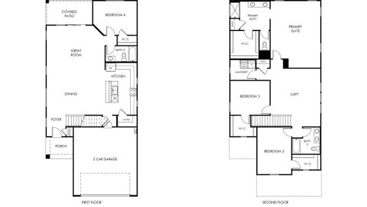 New construction Single-Family house 4762 S Low Saddle Wy, Tucson, AZ 85757 plan San Gabriel - image