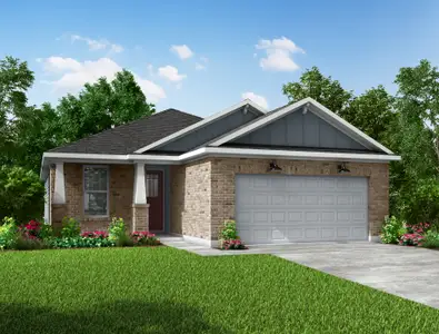 New construction Single-Family house 6906 Ivory Sedge Trl, Richmond, TX 77469 plan Hickory - image
