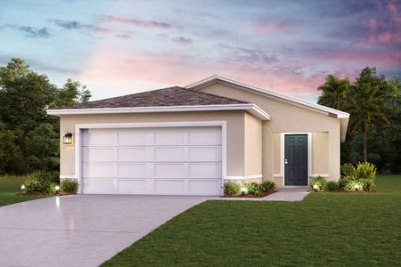 New construction Single-Family house 2080 Golden Beak Dr, Eagle Lake, FL 33839 plan Sanibel - image