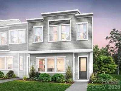 New construction Townhouse house 6311 Haller St, Charlotte, NC 28227 plan Elizabeth - image