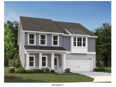 New construction Single-Family house 6264 Kismet Rd, Buford, GA 30518 plan Hampstead - image