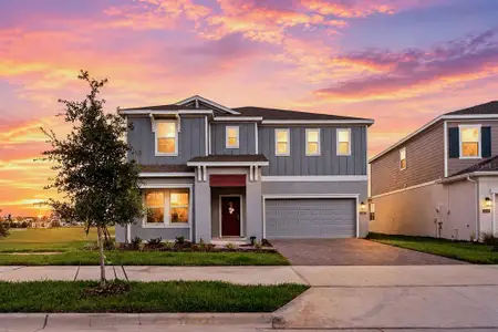 New construction Single-Family house 3000 Namaste Dr, Clermont, FL 34714 plan Allison - image