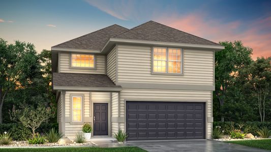 New construction Single-Family house 14959 Fischer Gdn, San Antonio, TX 78253 plan The Wisteria - image