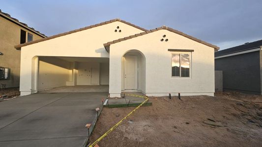 New construction Single-Family house 37581 N Cowboy Ln, San Tan Valley, AZ 85140 Violet Homeplan- photo 0