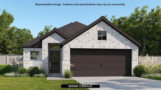 New construction Single-Family house 144 Danielson St, Liberty Hill, TX 78642 Design 1722W- photo 0