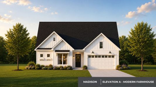New construction Single-Family house 4100-4126 Dixon Rd, Grimesland, NC 27837 plan Madison - image