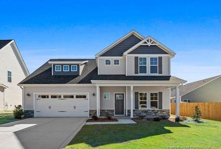 New construction Single-Family house 201 Brickhill Dr, Raeford, NC 28376 - image