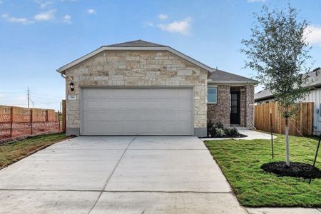 New construction Single-Family house 199 Bayou Mint Blvd, Buda, TX 78610 plan Eagle - image
