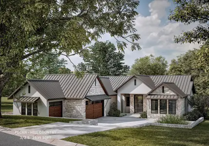 New construction Single-Family house 207 Nattie Woods Dr, Horseshoe Bay, TX 78657 - image