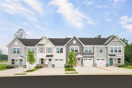 New construction Townhouse house 3308 Primrose Dr, Navassa, NC 28451 plan Nassau Cove Essential - image