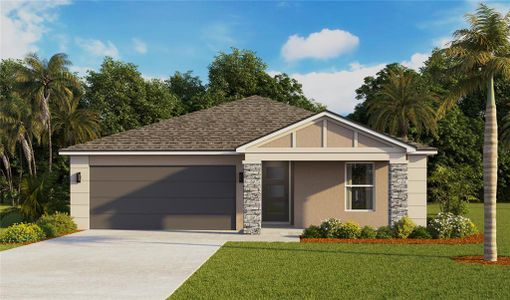 New construction Single-Family house 219 Skyfield Ct, Lady Lake, FL 32159 plan Dundee - image