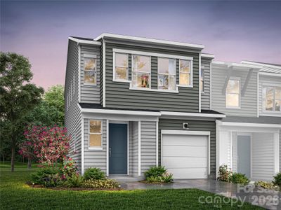 New construction Townhouse house 6338 Haller St, Charlotte, NC 28227 plan Hanover - image