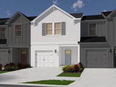 New construction Townhouse house 125 Brook Run Dr, Moncks Corner, SC 29461 plan Anderson - image