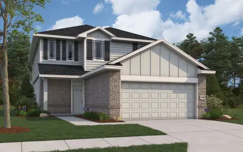 New construction Single-Family house 22432 Kinley St, New Caney, TX 77357 plan Mansfield - image