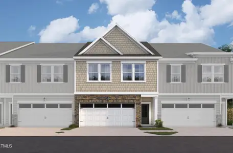 New construction Townhouse house 7139 Hubner Place, Unit 30, Cary, NC 27519 Sierra- photo 0