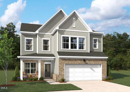 New construction Single-Family house 941 Fetching Pl, Unit 370, Rolesville, NC 27571 - image