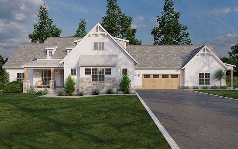 New construction Single-Family house 2000 Thompson Rd, Weatherford, TX 76087 plan Slade - image