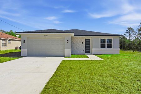 New construction Single-Family house 7109 N Tavoli Ter, Citrus Springs, FL 34434 - image