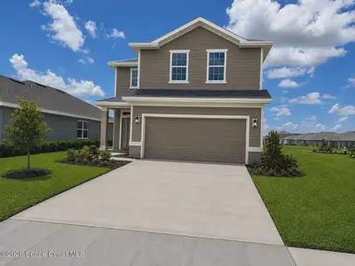 New construction Single-Family house 1268 Soleway Ave Nw, Palm Bay, FL 32907 plan 2405 - image