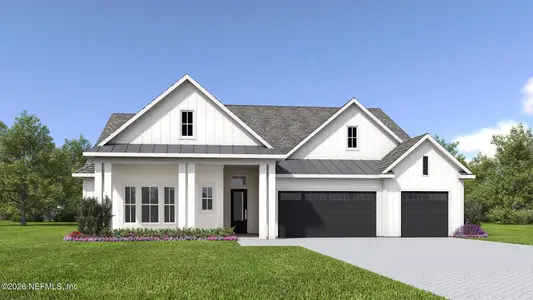 New construction Single-Family house 491 Pantano Dr, St. Augustine, FL 32095 - image
