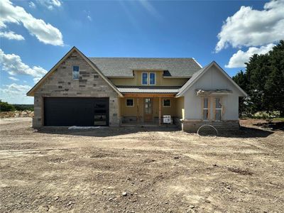 New construction Single-Family house 9 Thompson Rd, Weatherford, TX 76087 Carraway- photo 0