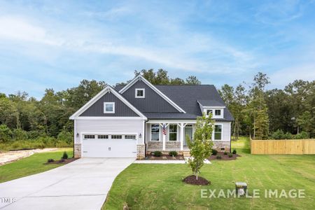 New construction Single-Family house 324 Grading Stick Court, Angier, NC 27501 Magnolia- photo 0