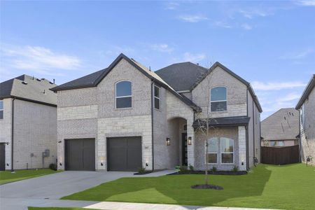 New construction Single-Family house 2045 Valencia Dr, Little Elm, TX 75068 Colombia F- photo 1 1