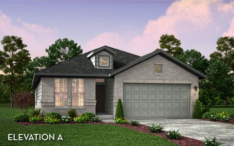 New construction Single-Family house Dickinson, TX 77539 plan Montauk - image
