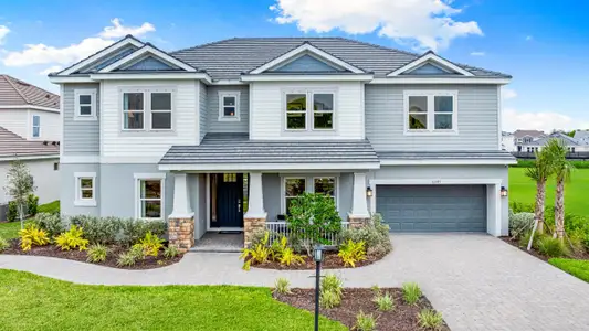 New construction Single-Family house 11289 Kingly Ln, Odessa, FL 33556 plan Bimini - image