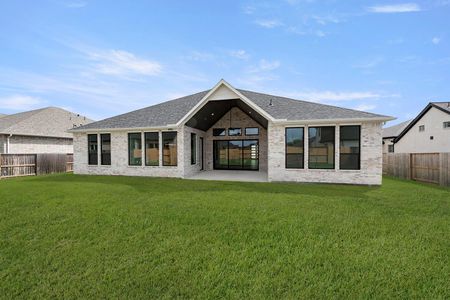New construction Single-Family house 5011 Lake Vista Dr, Manvel, TX 77583 plan Eastland II - image 4