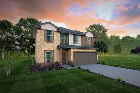 New construction Single-Family house 14433 High Hill Drive, Conroe, TX 77303 Trinity- photo 0