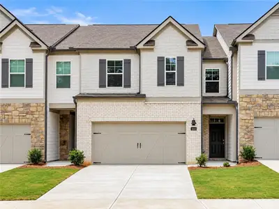 New construction Townhouse house 5133 Tulip Sq, Acworth, GA 30101 - image